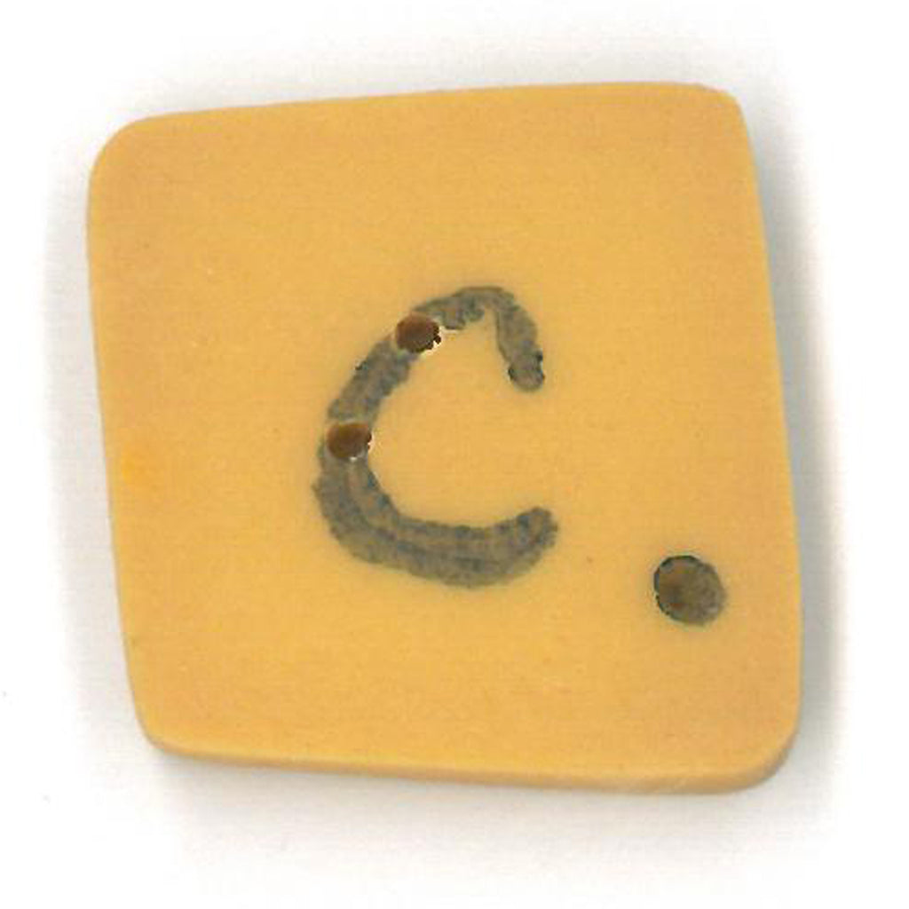 gold letter c