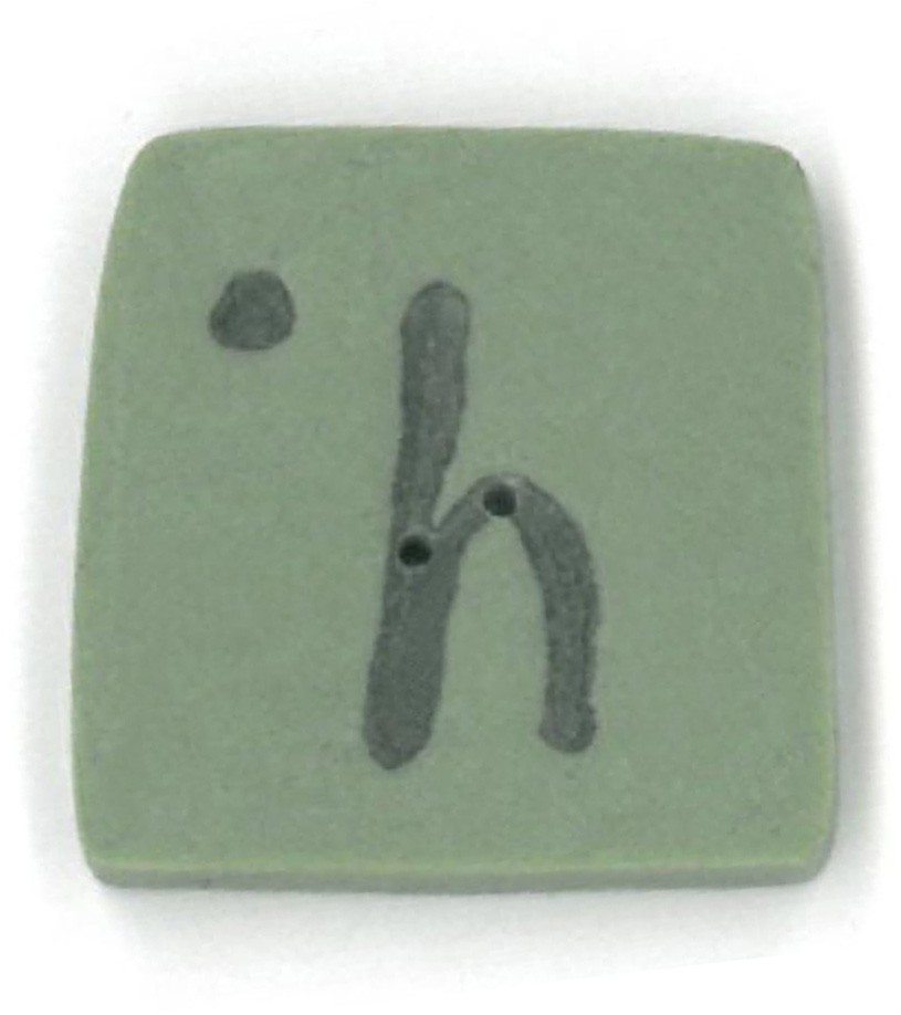 green letter h