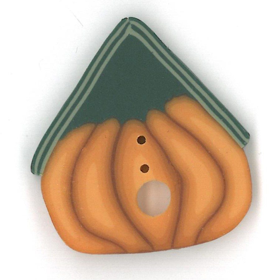 pumpkin birdhouse