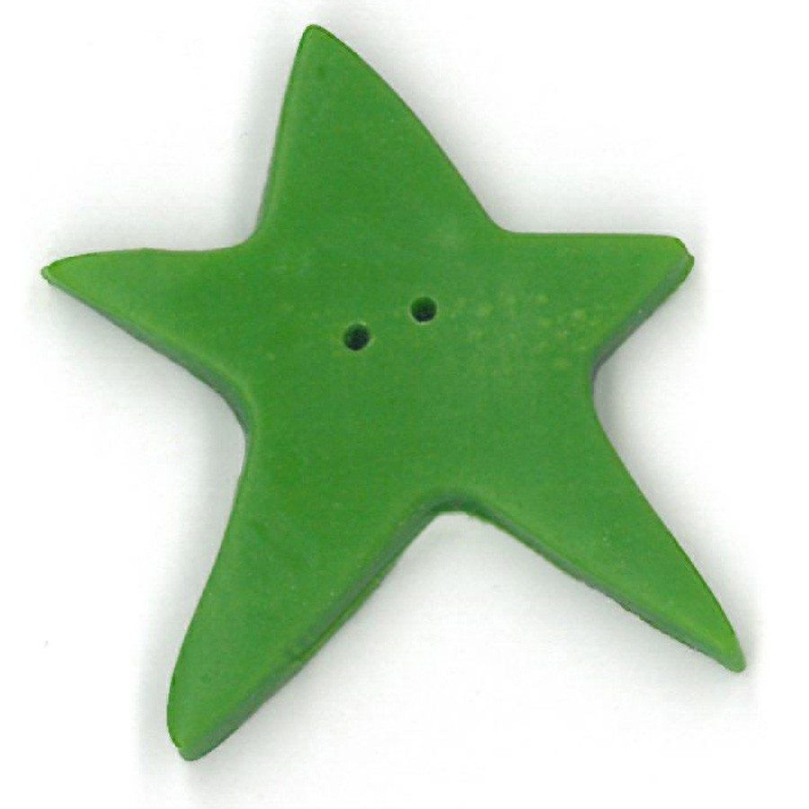 extra large apple green star