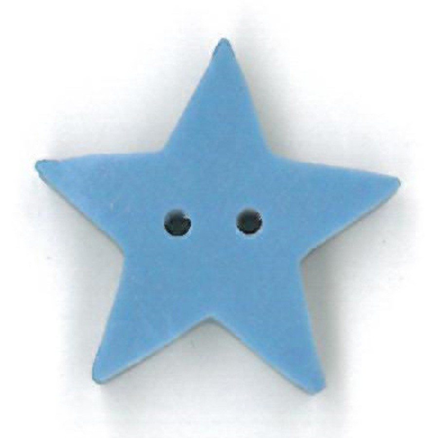 large baby blue star