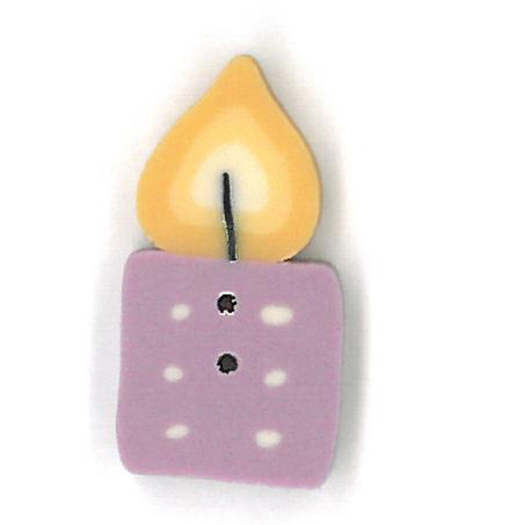 lavender birthday candle