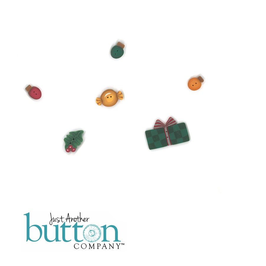 Just another button company button pack for heart in hand christmas medley