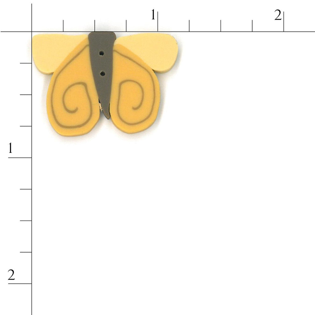 yellow swirl butterfly