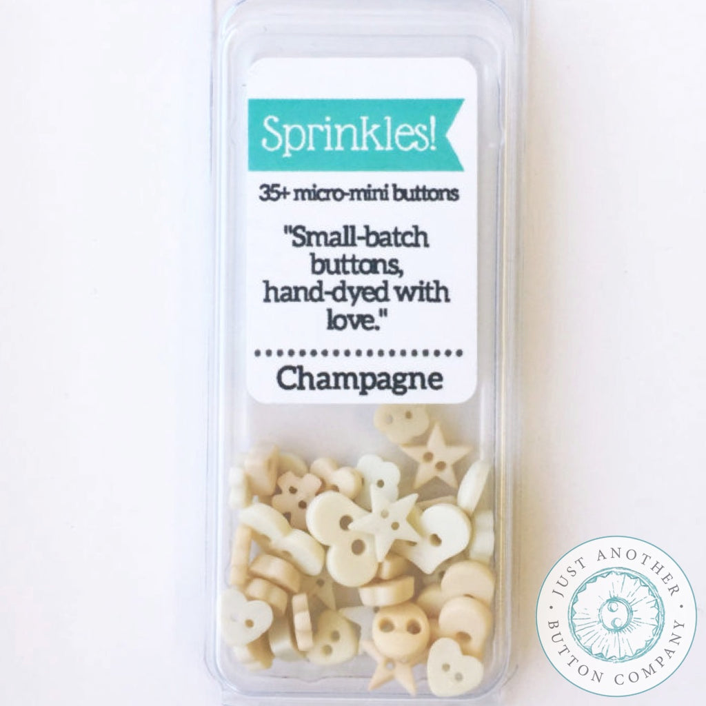 Just Another Button Company | Champagne Sprinkles Pack