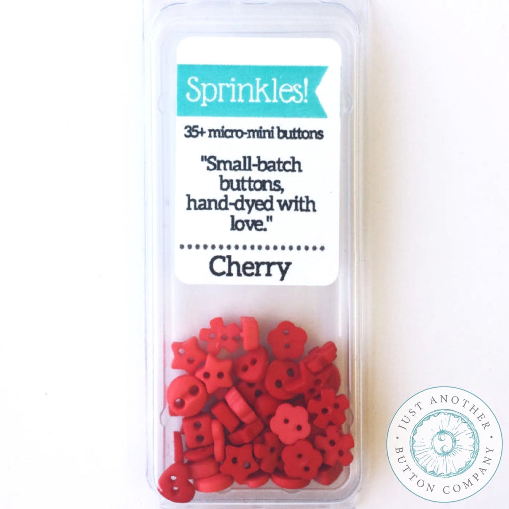 Just Another Button Company | Cherry Sprinkles Pack