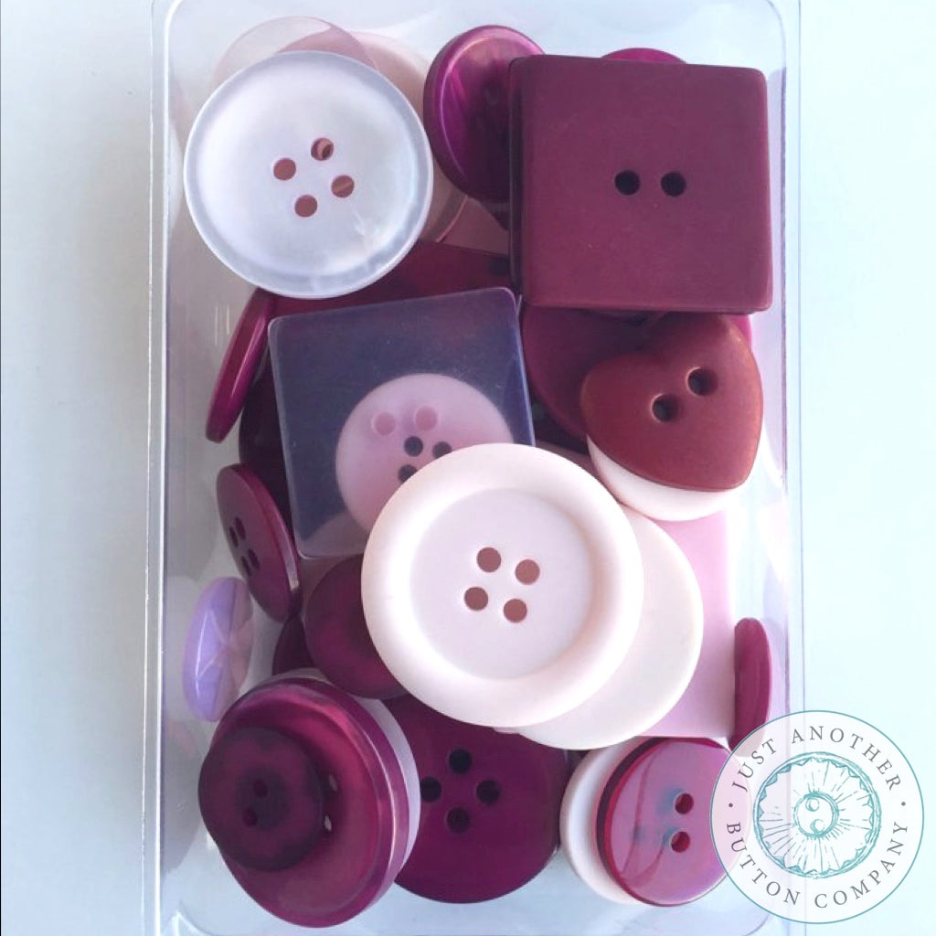Just Another Button Company | Cranberry Party Pack