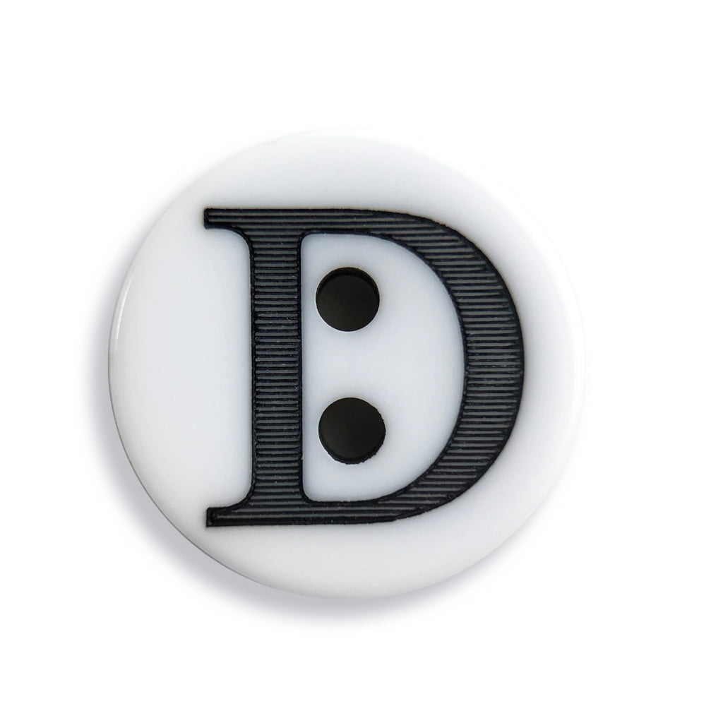 "D" Button (white)