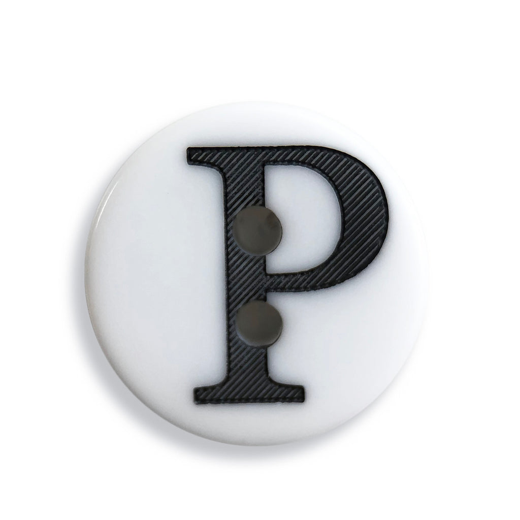 "P" Button (white)