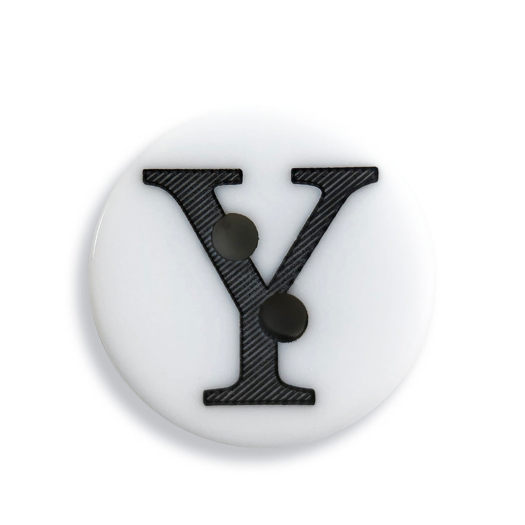 "Y" Button (white)