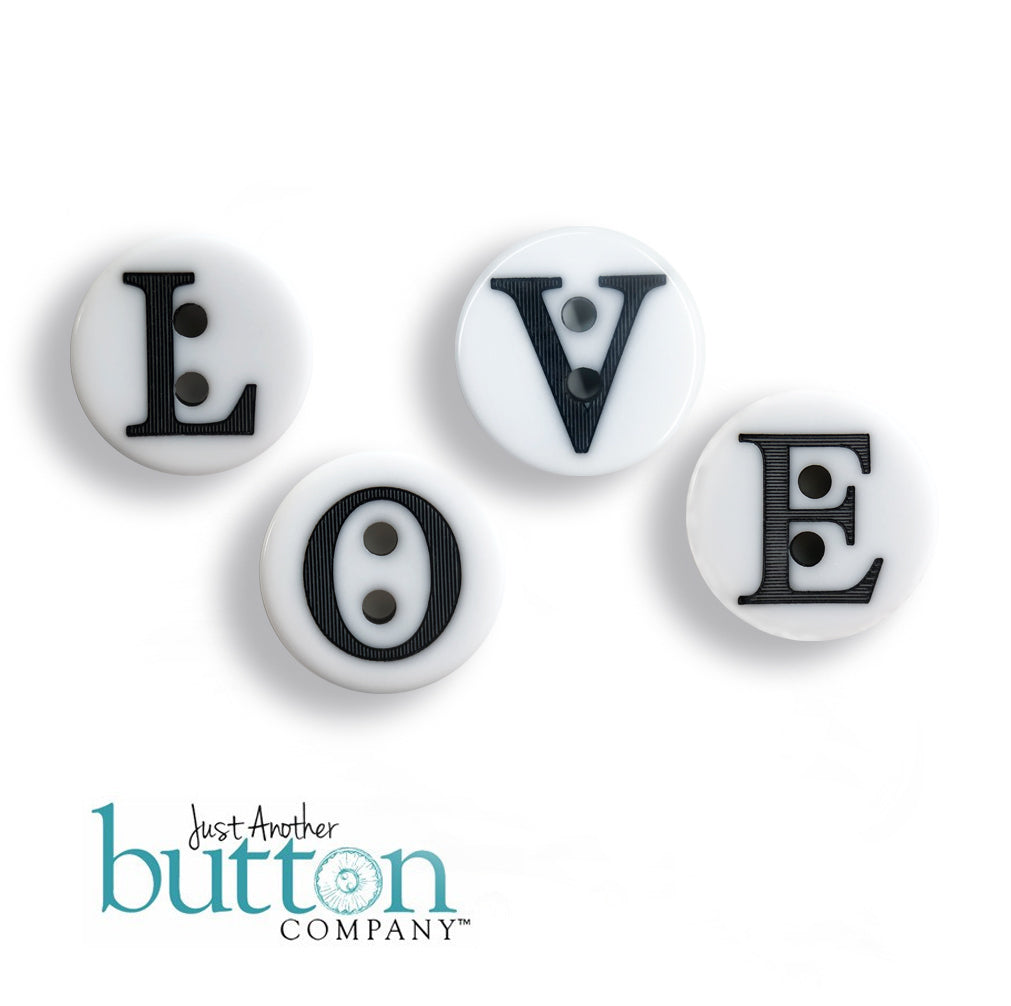 LOVE - Just-for-Fun Button Collection