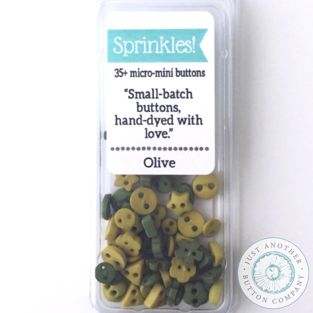 Just Another Button Company | Olive Sprinkles Pack