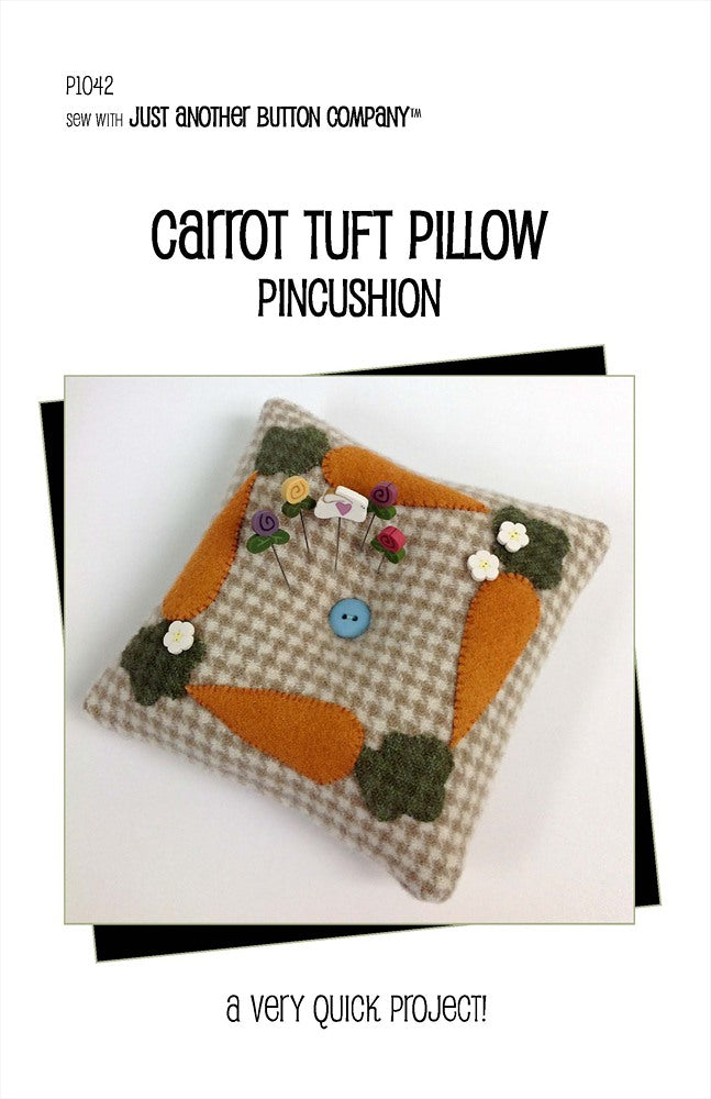 JABC - Pincushion Patterns - Carrot Tuft