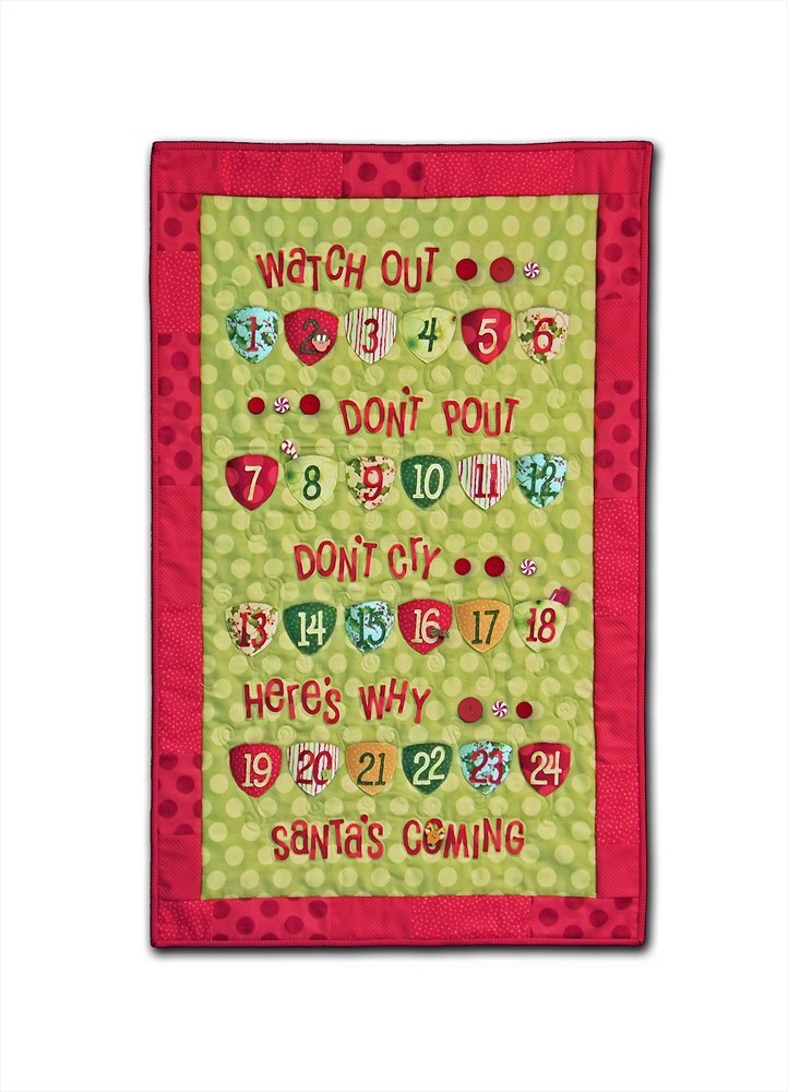 Christmas Countdown Quilt