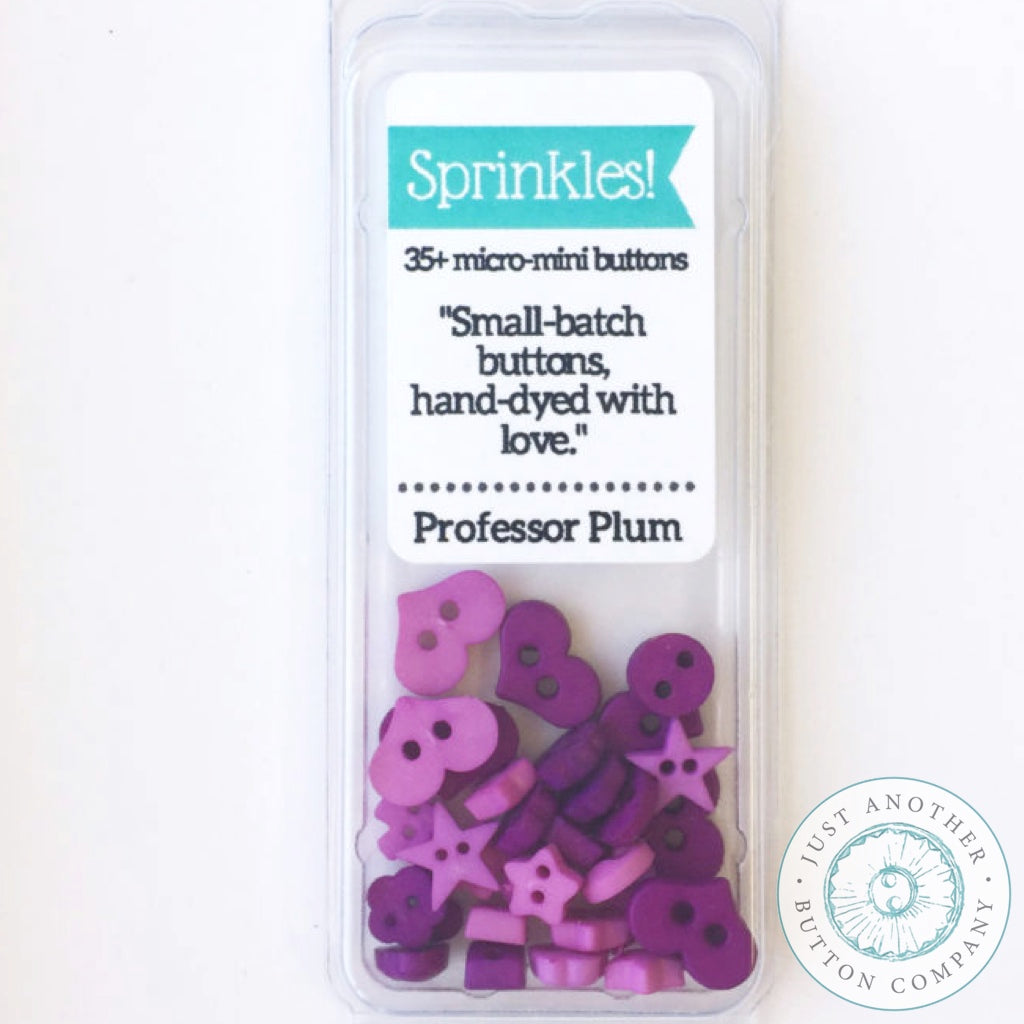 Just Another Button Company | Professor Plum Sprinkles Pack