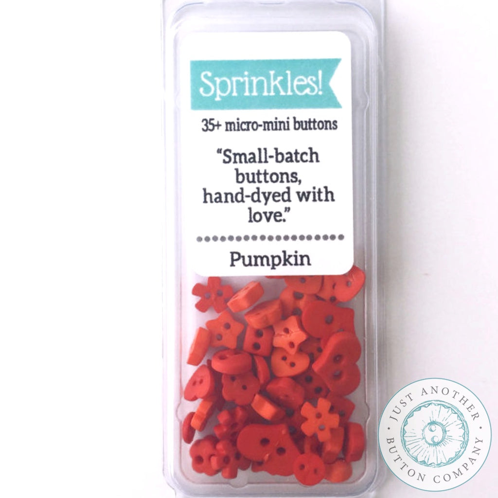 Just Another Button Company | Pumpkin Sprinkles Pack