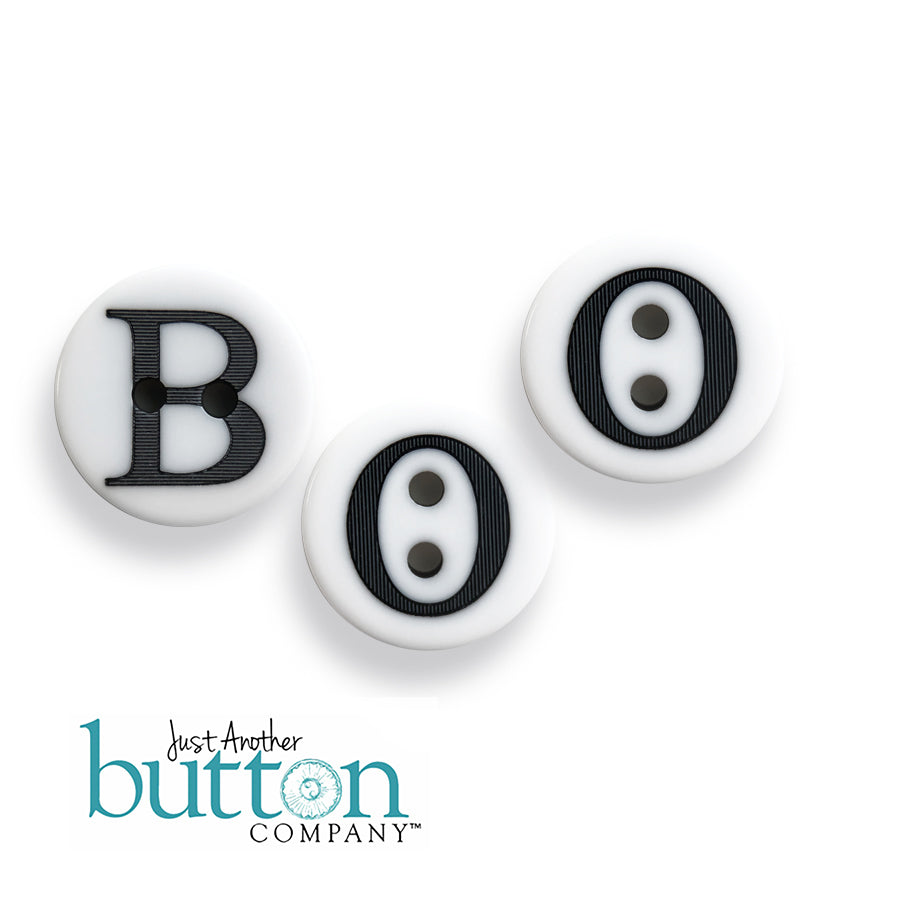 JABC - BOO alpha button set