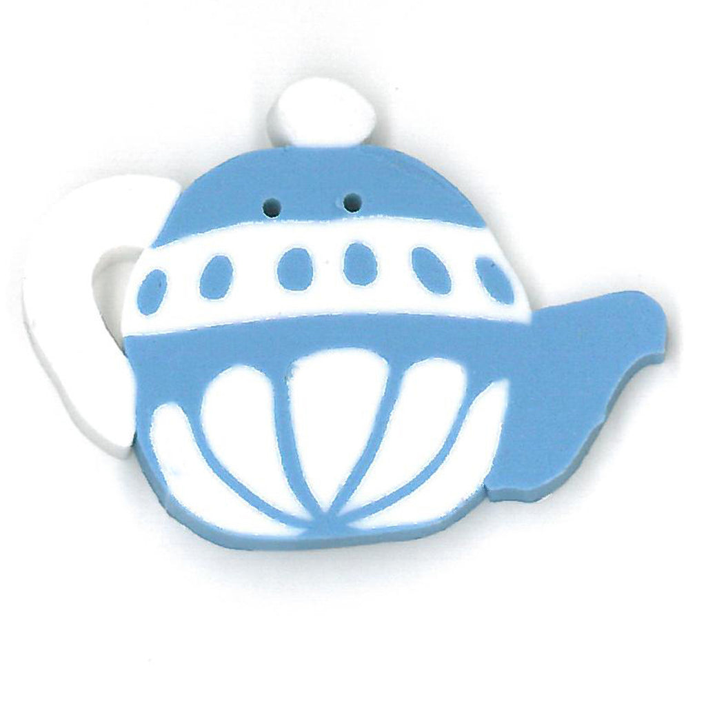 teapot - blue & white