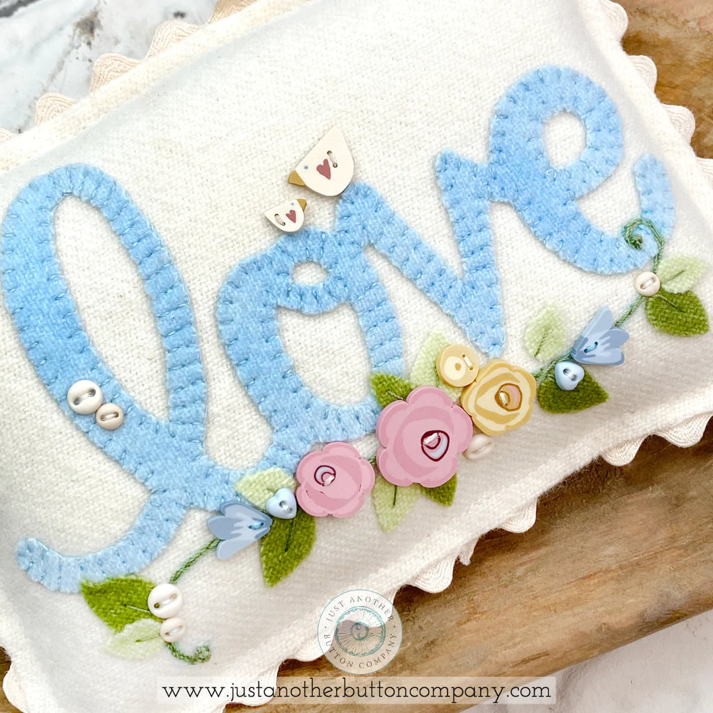 Love You More (includes free cross stitch chart)