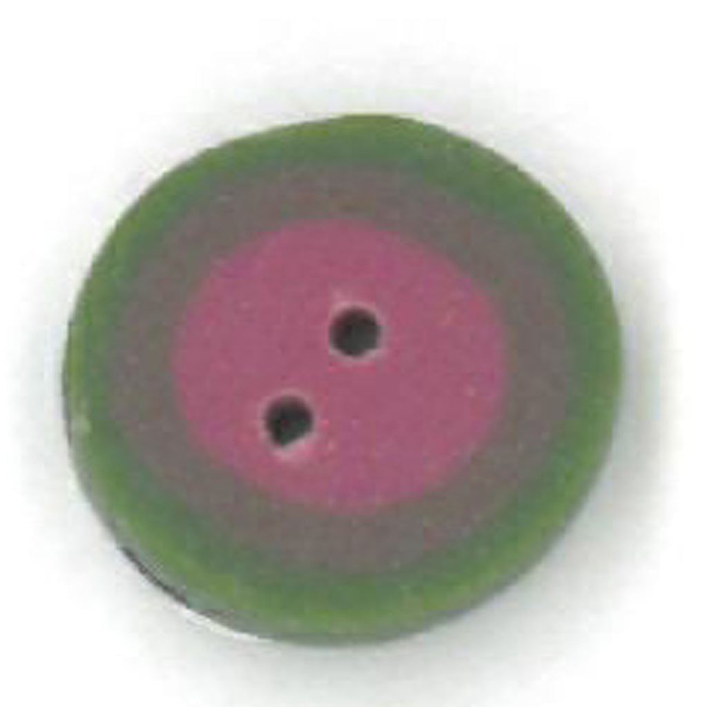 tiny olive/ raspberry dot