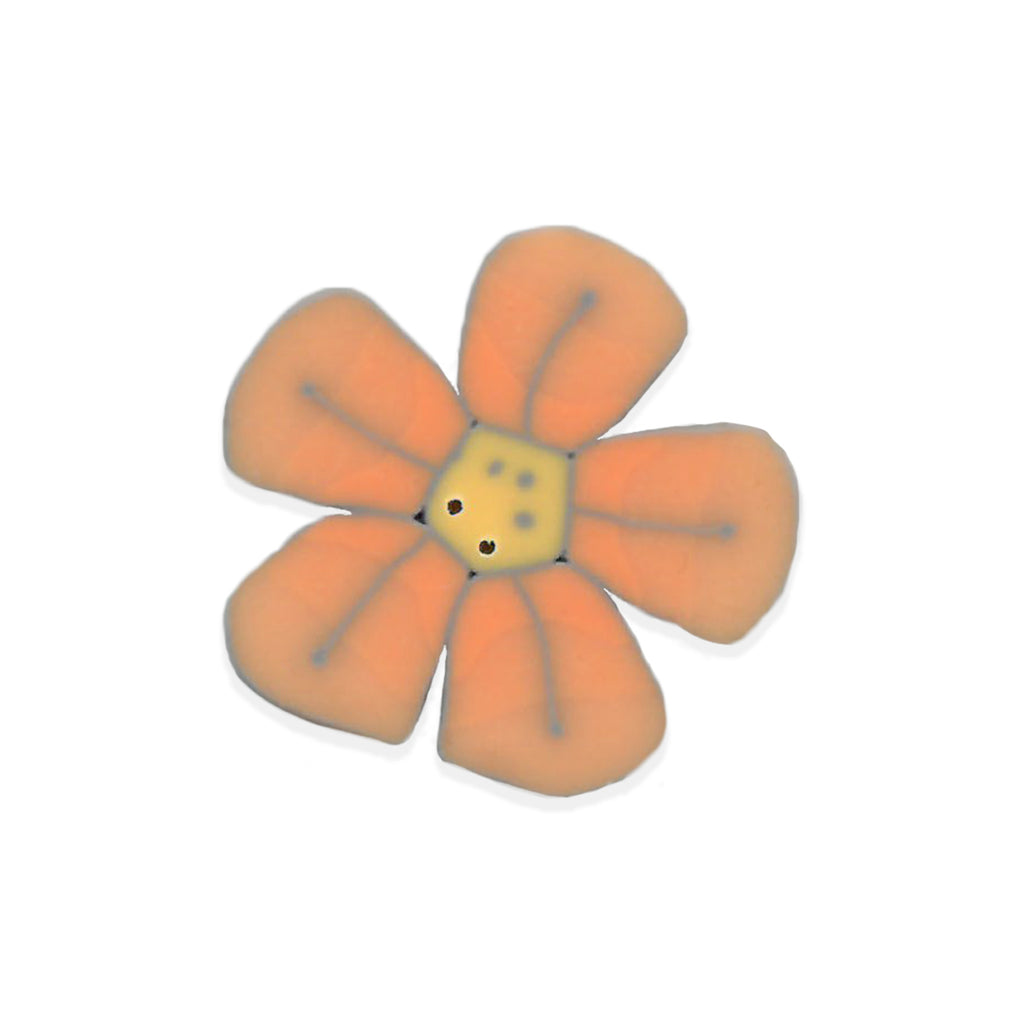 orange meadow flower
