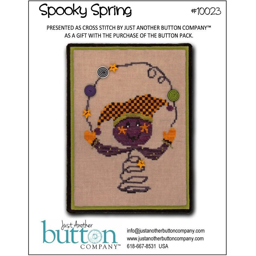 JABC - Cross Stitch Patterns - Spooky Spring (includes free chart)