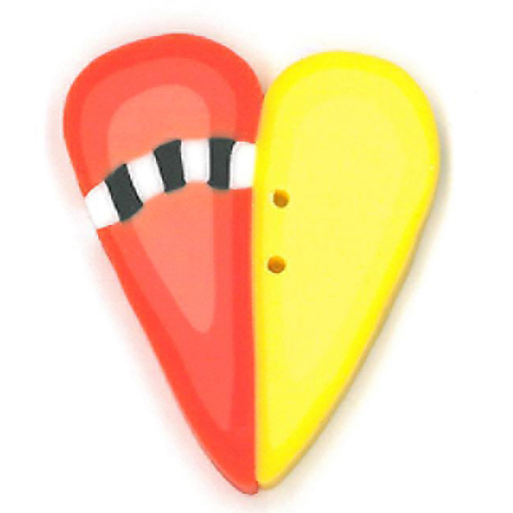 yellow & orange heart