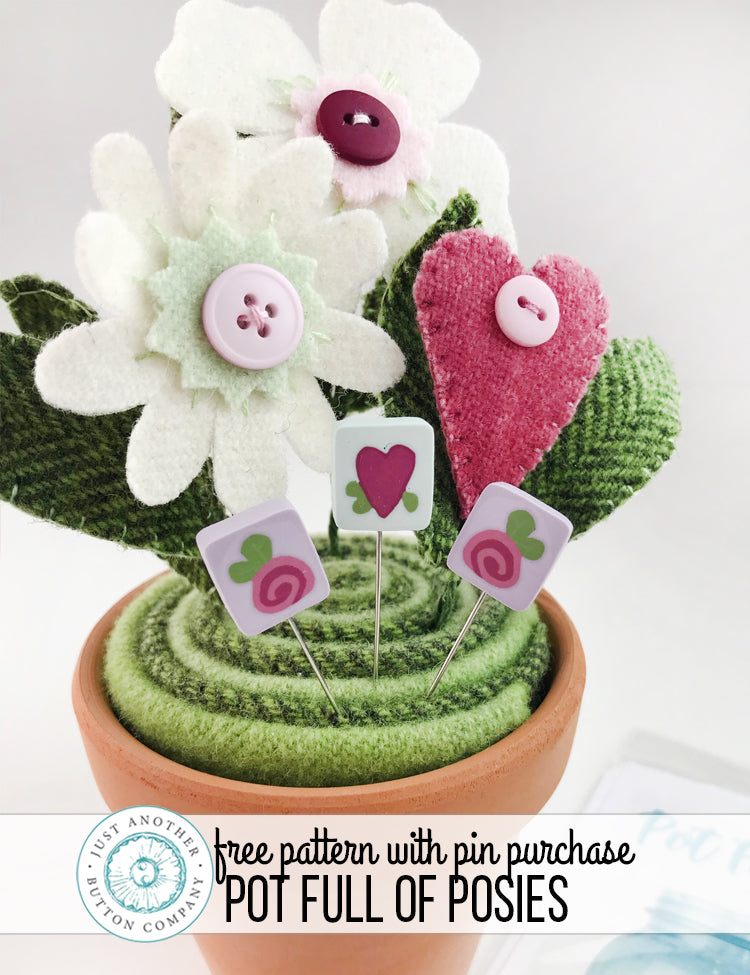Free Pattern with Purchase: A Little More Love Pin-Mini