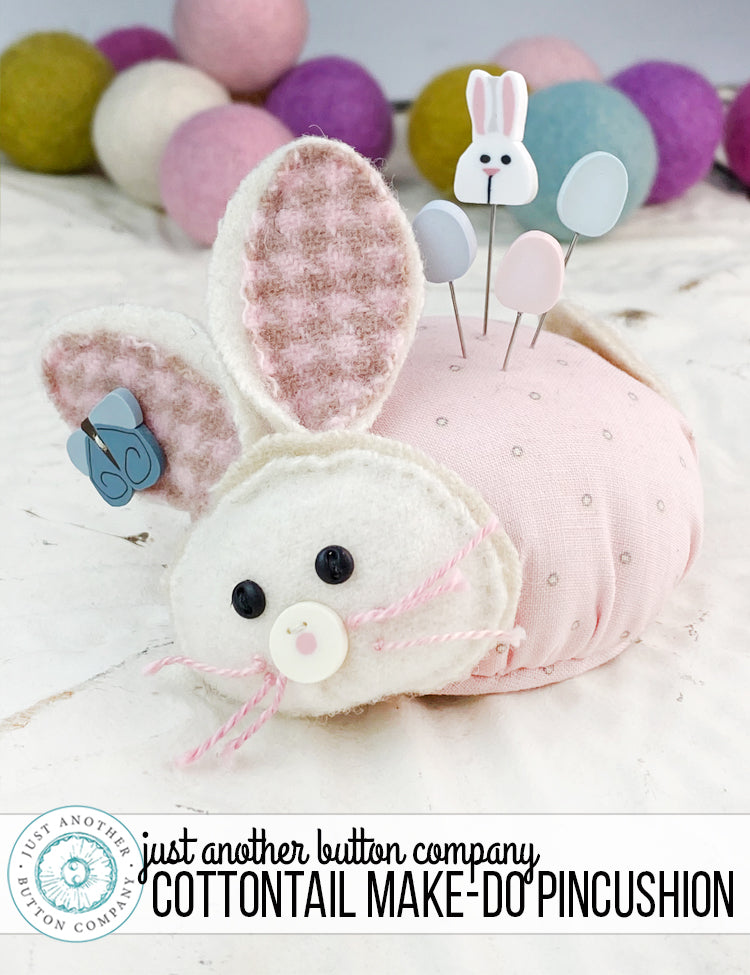 Spring Pincushion Picks: Cottontail Make-Do and Ornaments