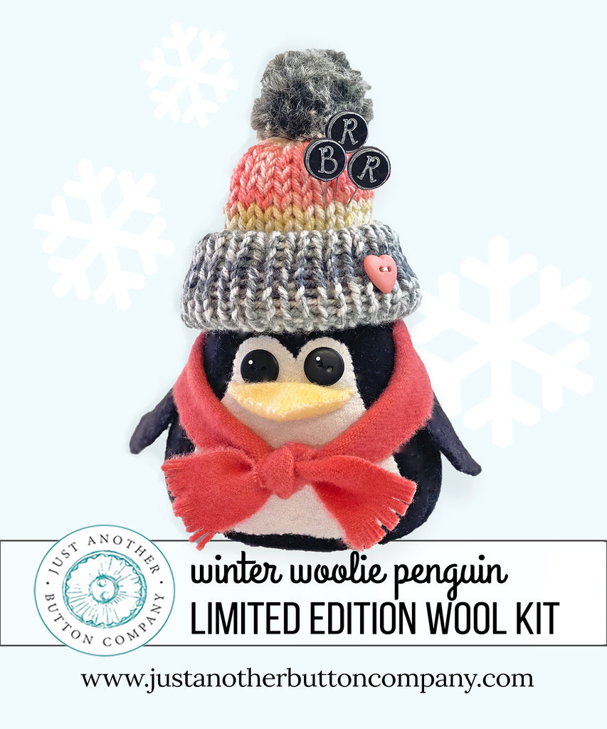Winter Woolie Penguin Pincushion: Cold Flippers, Warm Heart
