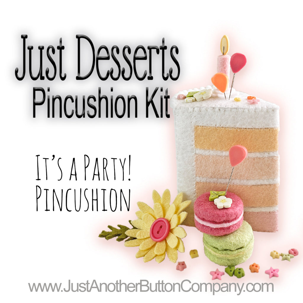 It's a Party! Pincushion--supplies only, pattern & pins sold separately