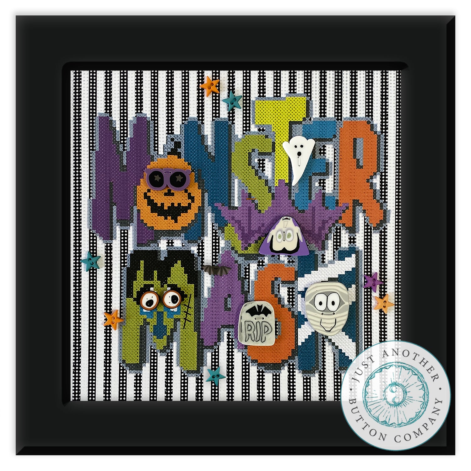 Monster Mash (includes free Cross Stitch chart) – Just Another
