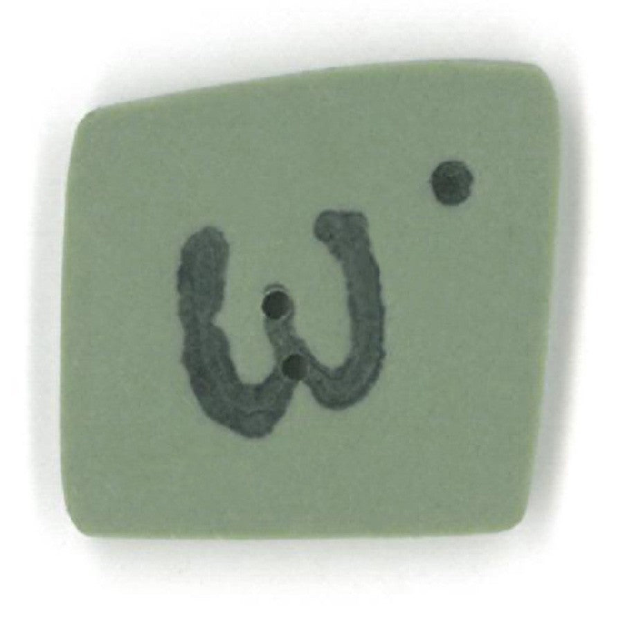 green letter w