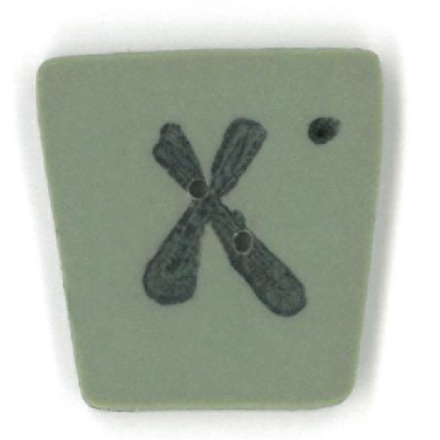 green letter x
