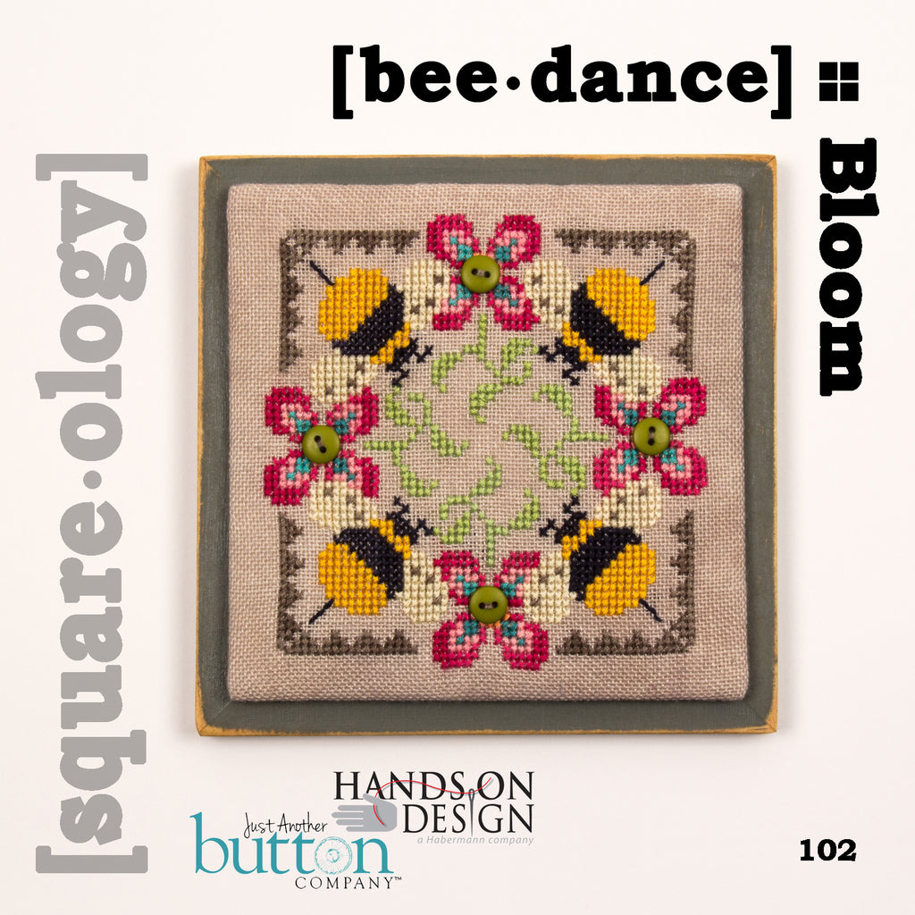 JABC - Cross Stitch - [square.ology] bee.dance