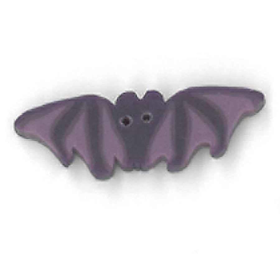 small purple bat