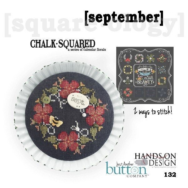 JABC - Cross Stitch Patterns - Chalk Squared September