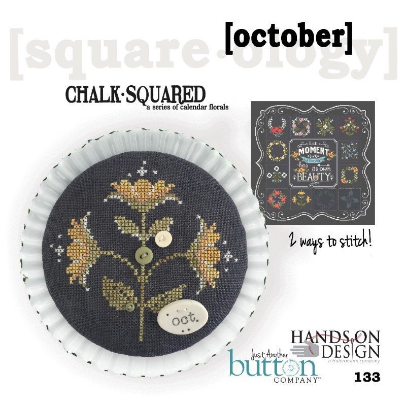 JABC - Cross Stitch Patterns - Chalk Squared October