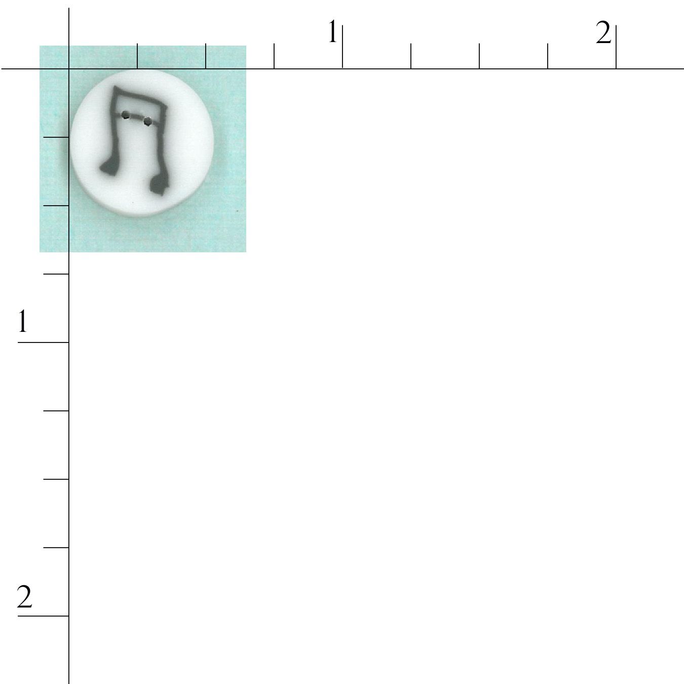 One Button Audio Notes small musical notes – Just Another Button Company