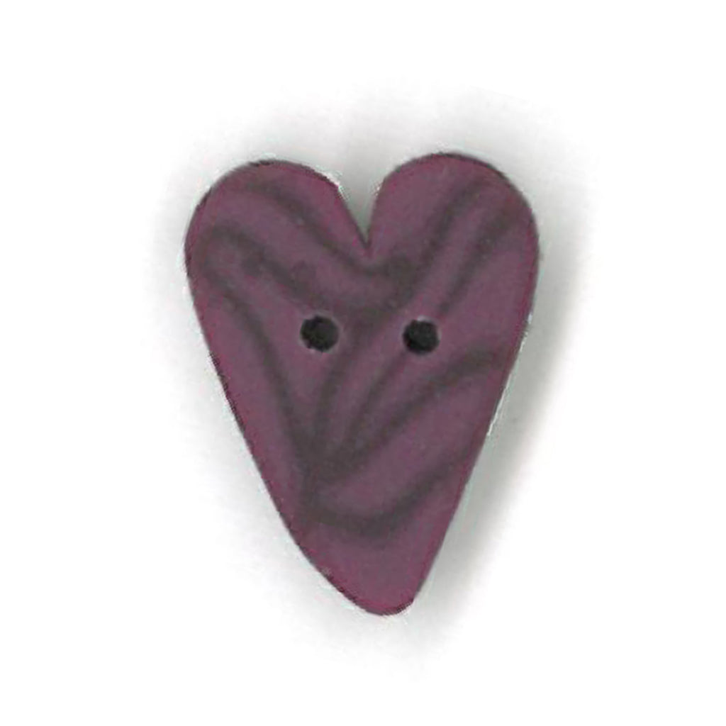 small plum velvet heart