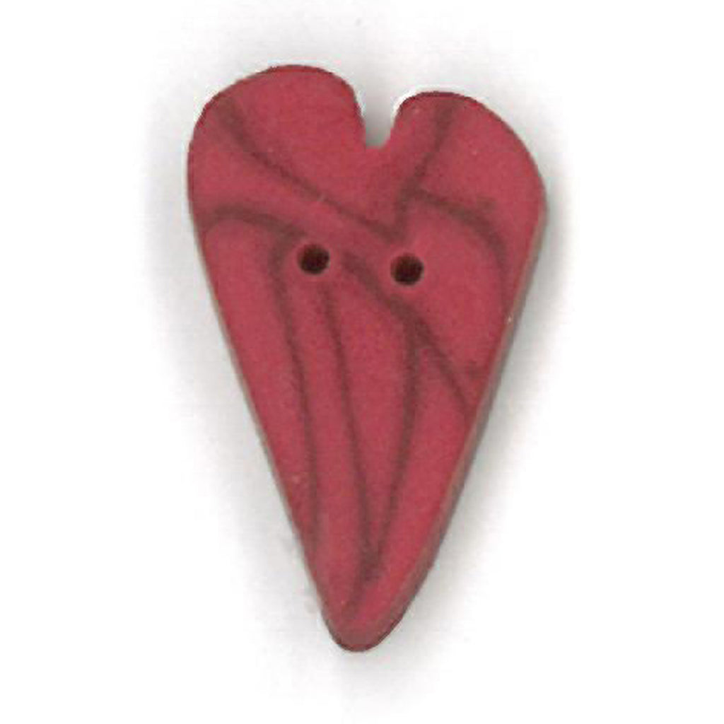 medium red velvet heart