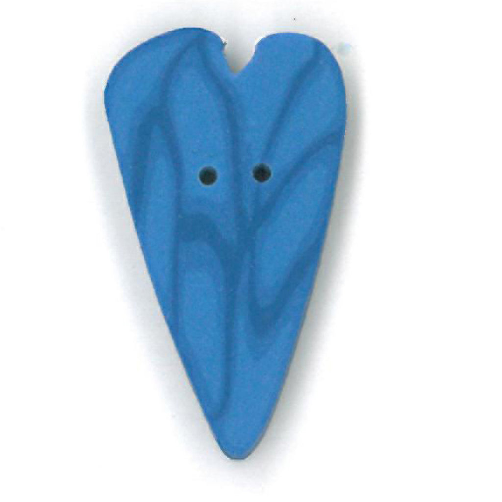 large bluejay velvet heart