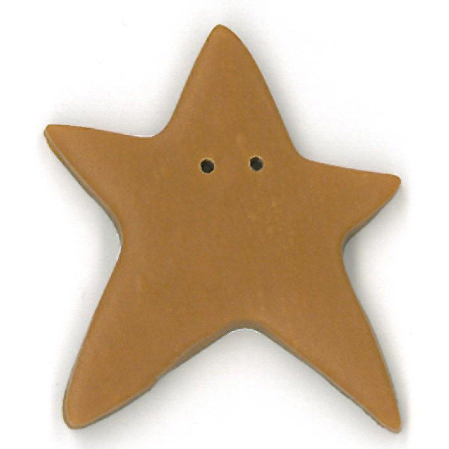 extra large tarnished gold star
