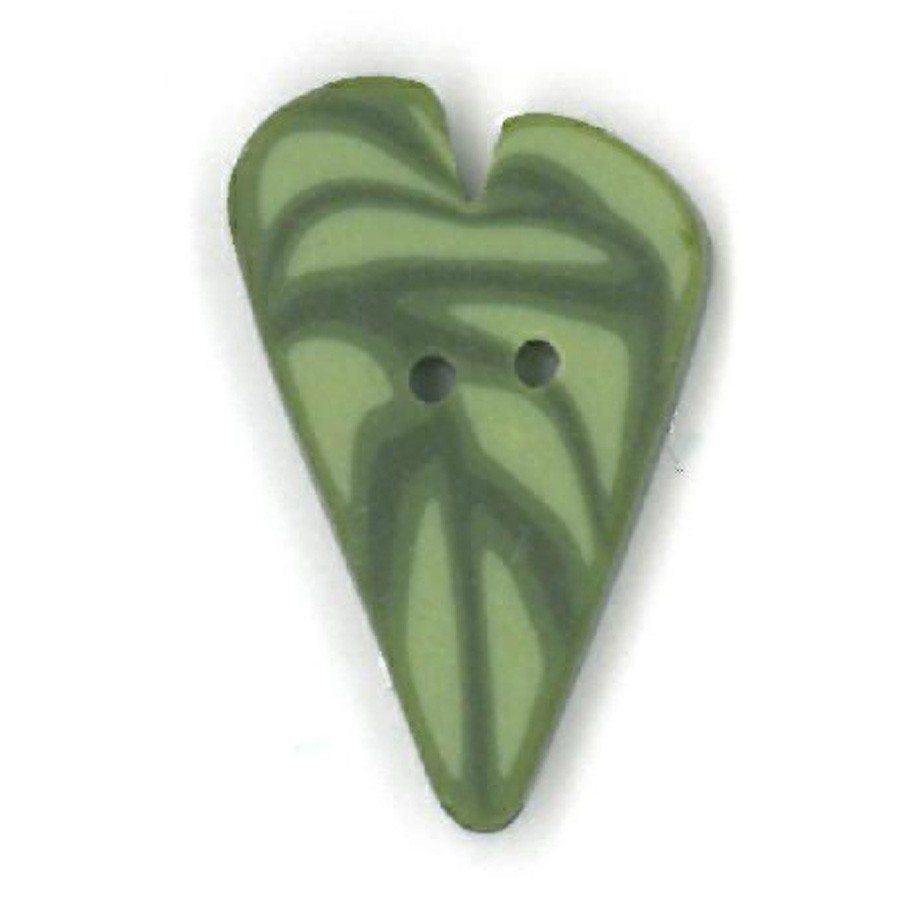 medium sage green velvet heart