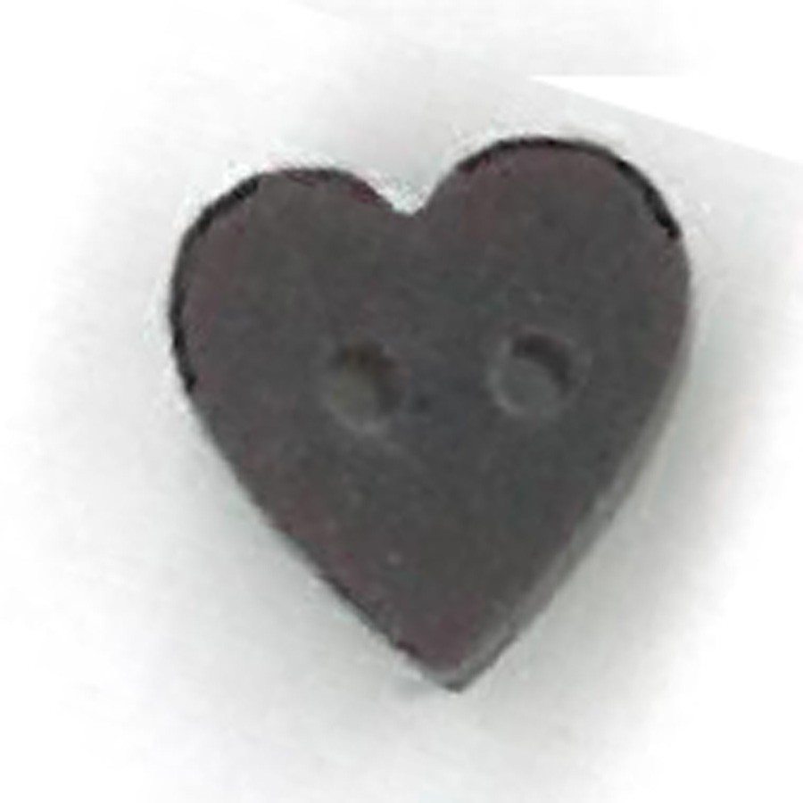 tiny black cherry heart
