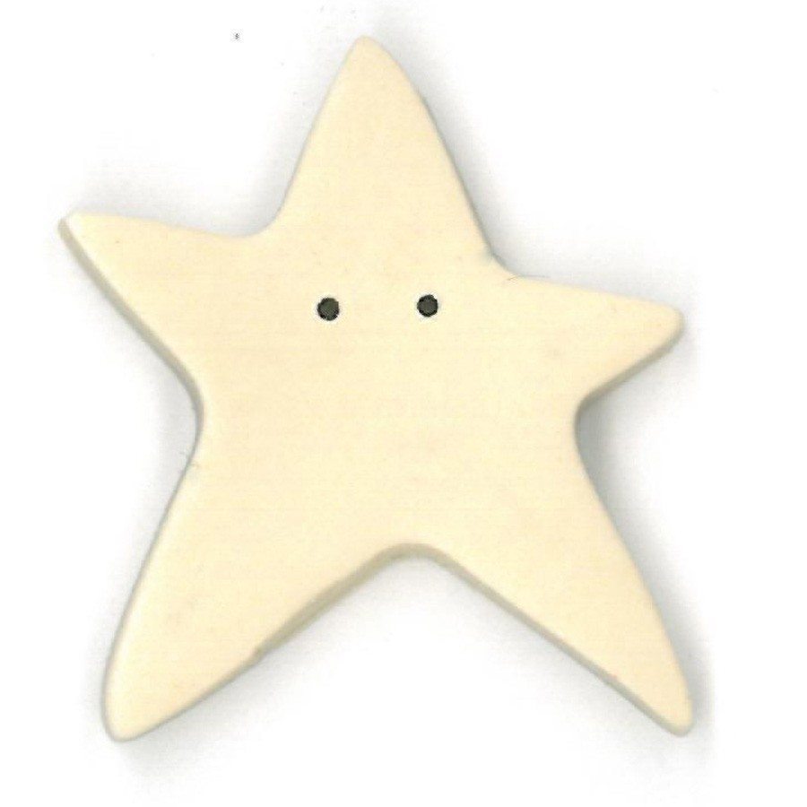 extra large tea-dyed star