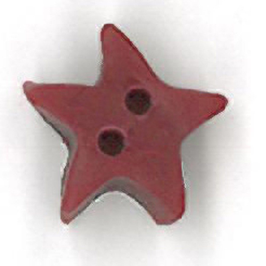 small folk art red star