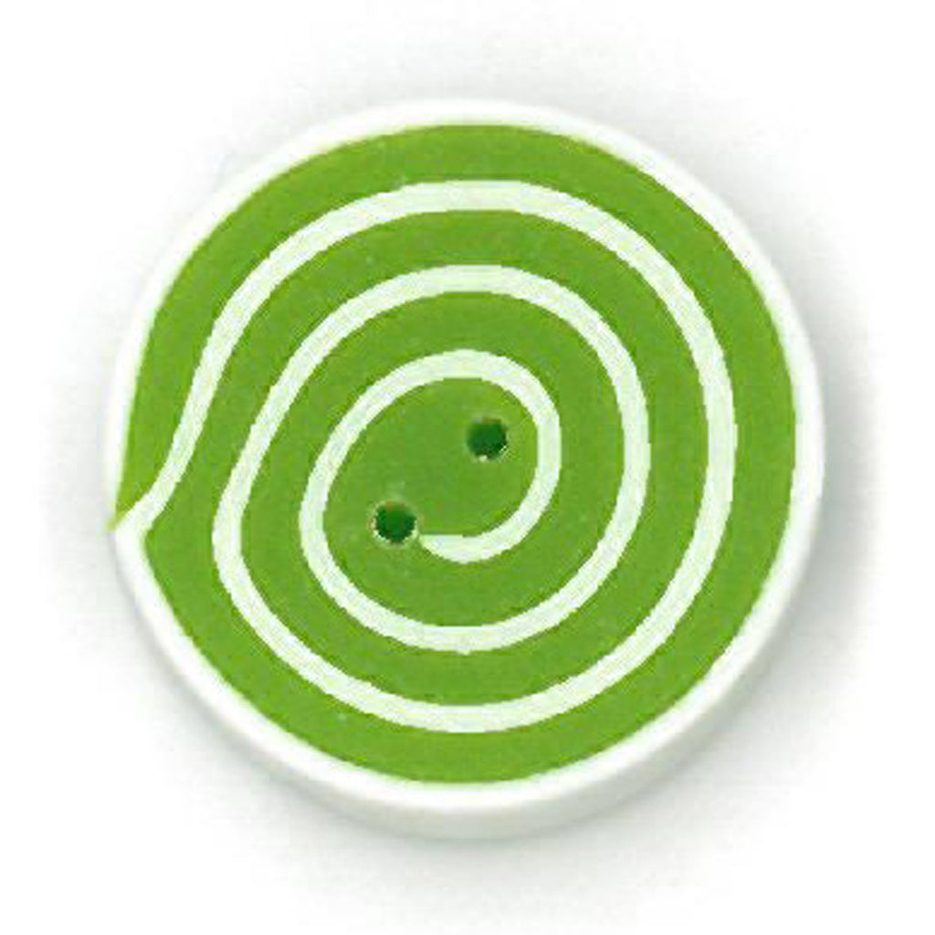 small lime & white swirl