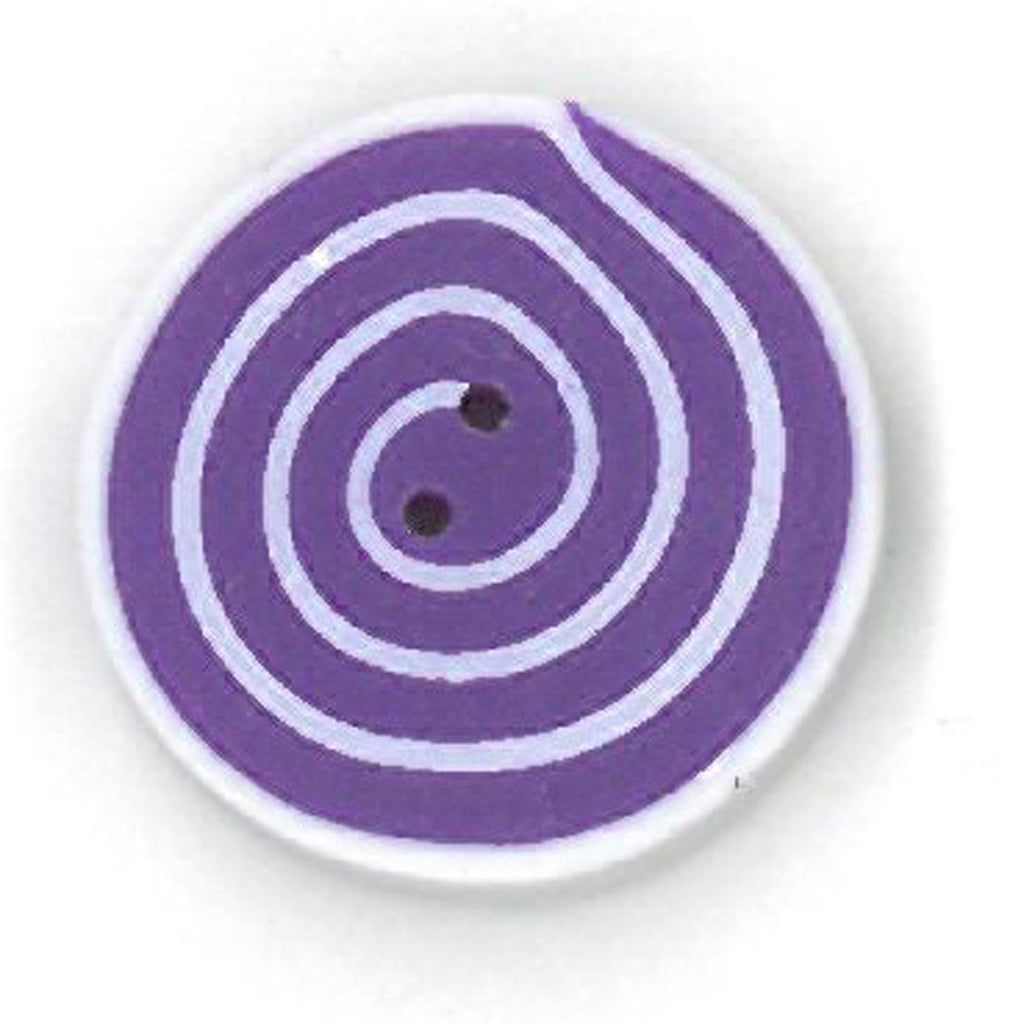 small violet & white swirl