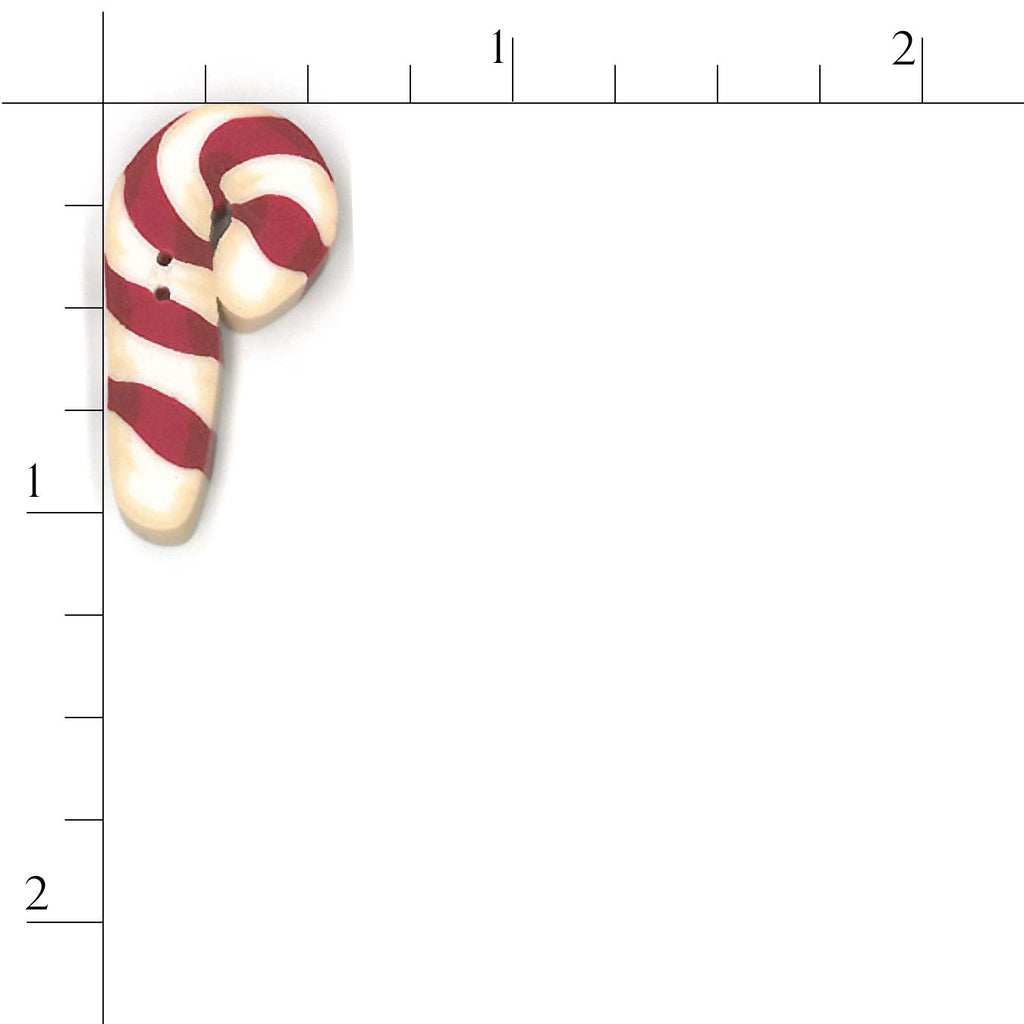 small flat candy cane